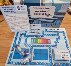 Board game of the LEARN project in Dutch