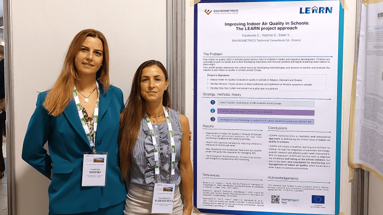 ENVIROMETRICS presents the LEARN project at the NOSE conference 2024