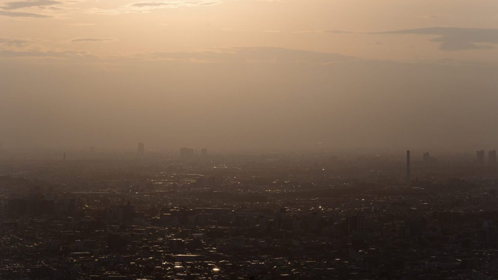 Particulate matter in the air