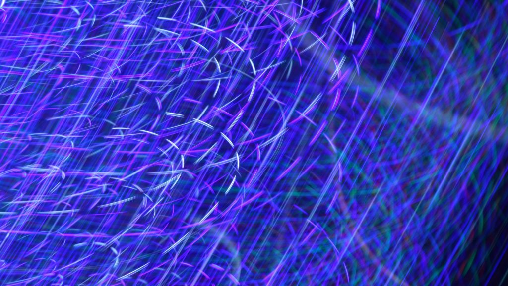 Optical anapoles excited by UV-A illumination
