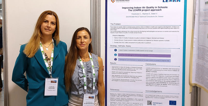 ENVIROMETRICS presents a LEARN project poster at NOSE 2024