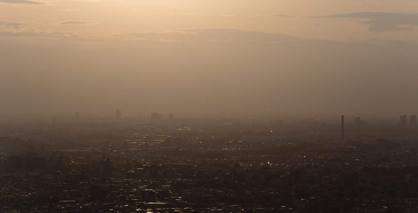 Particulate matter in the air